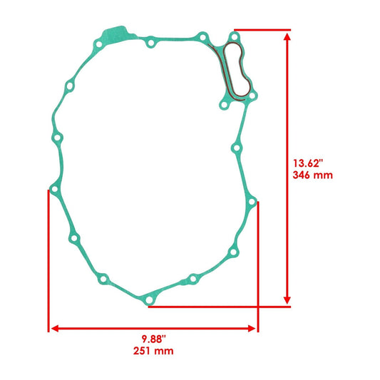 Clutch Cover Gasket for Honda 11394-Mbt-010 11394-Mbt-000 11394-Mbb-000