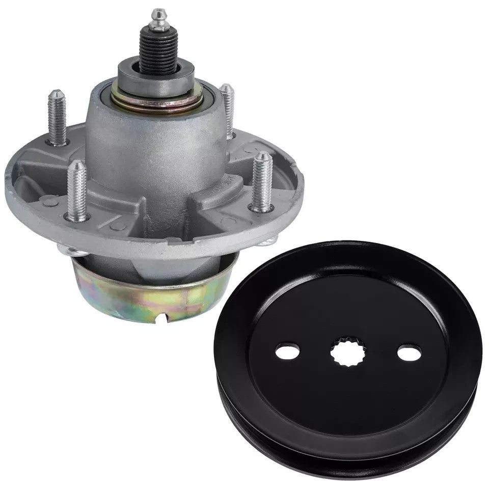 Spindle Assembly W/Pulley Deck 48" 54" For John Deere Zero Turn Mower Z425 Z445