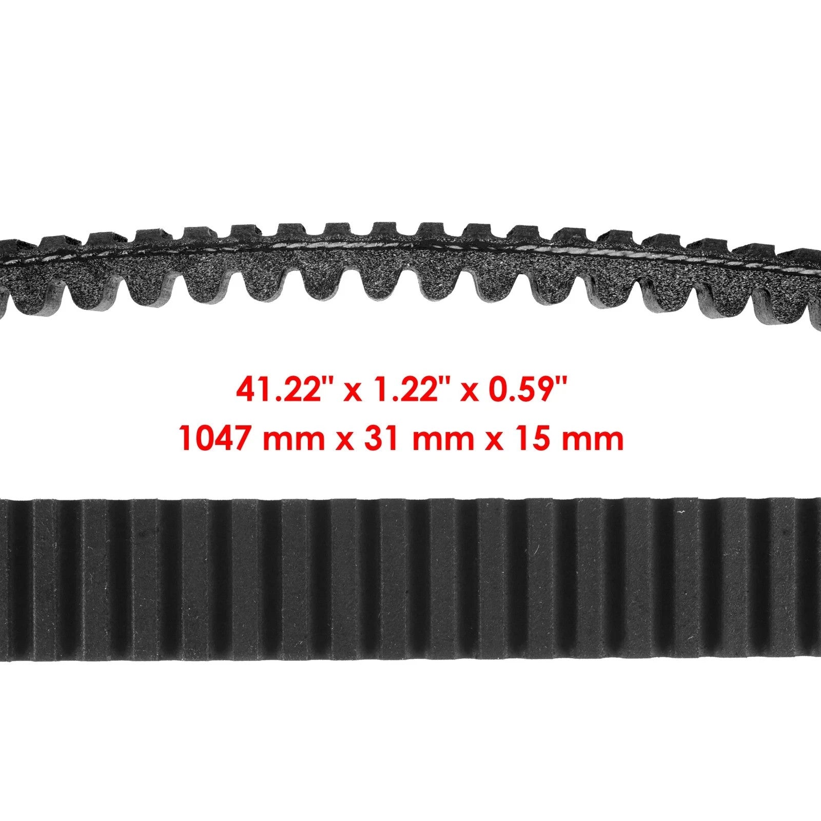 Caltric Drive Belt for Polaris RZR S 800 EFI 2010-2014 3211133 3211162
