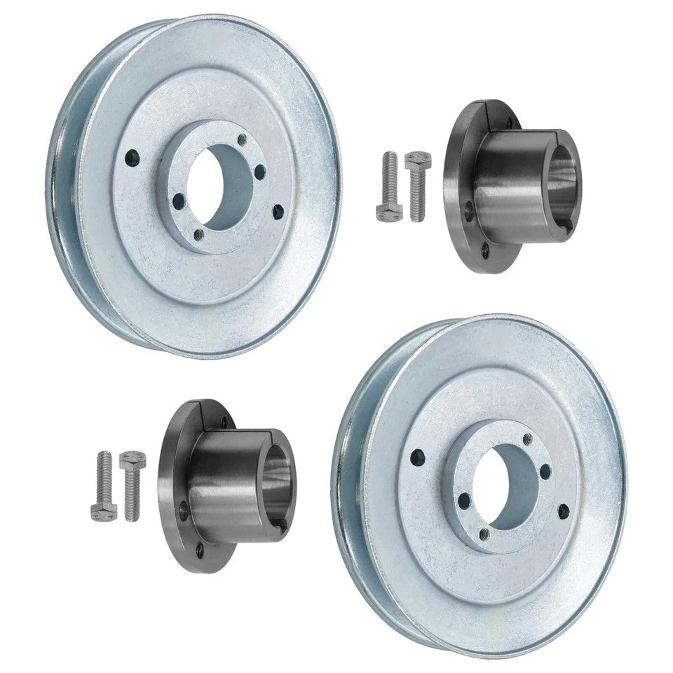 Caltric Deck Pulley & Tapered Hub For Scag SCZ61RD-921FX / SCZ61V-31FX  61"