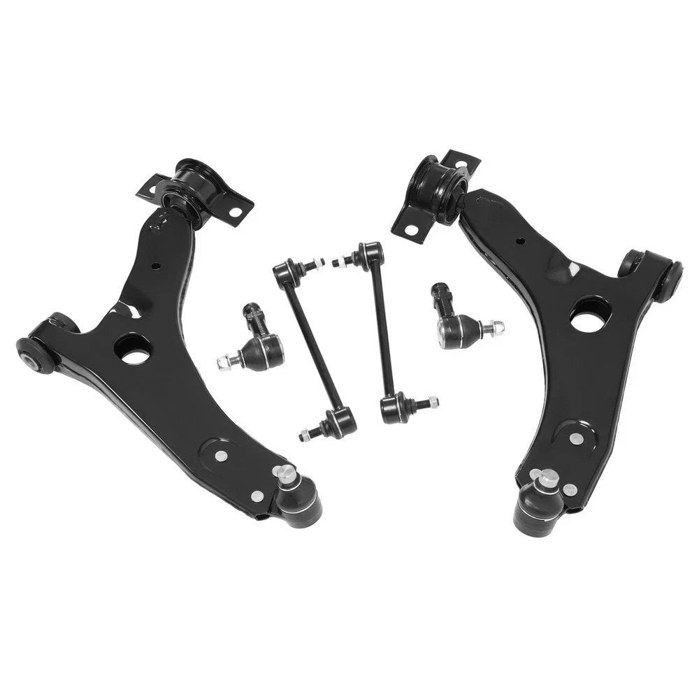Lower Control Arm w/ Ball Joint & Sway Bar & Tie Rod End For Ford Focus 06-11