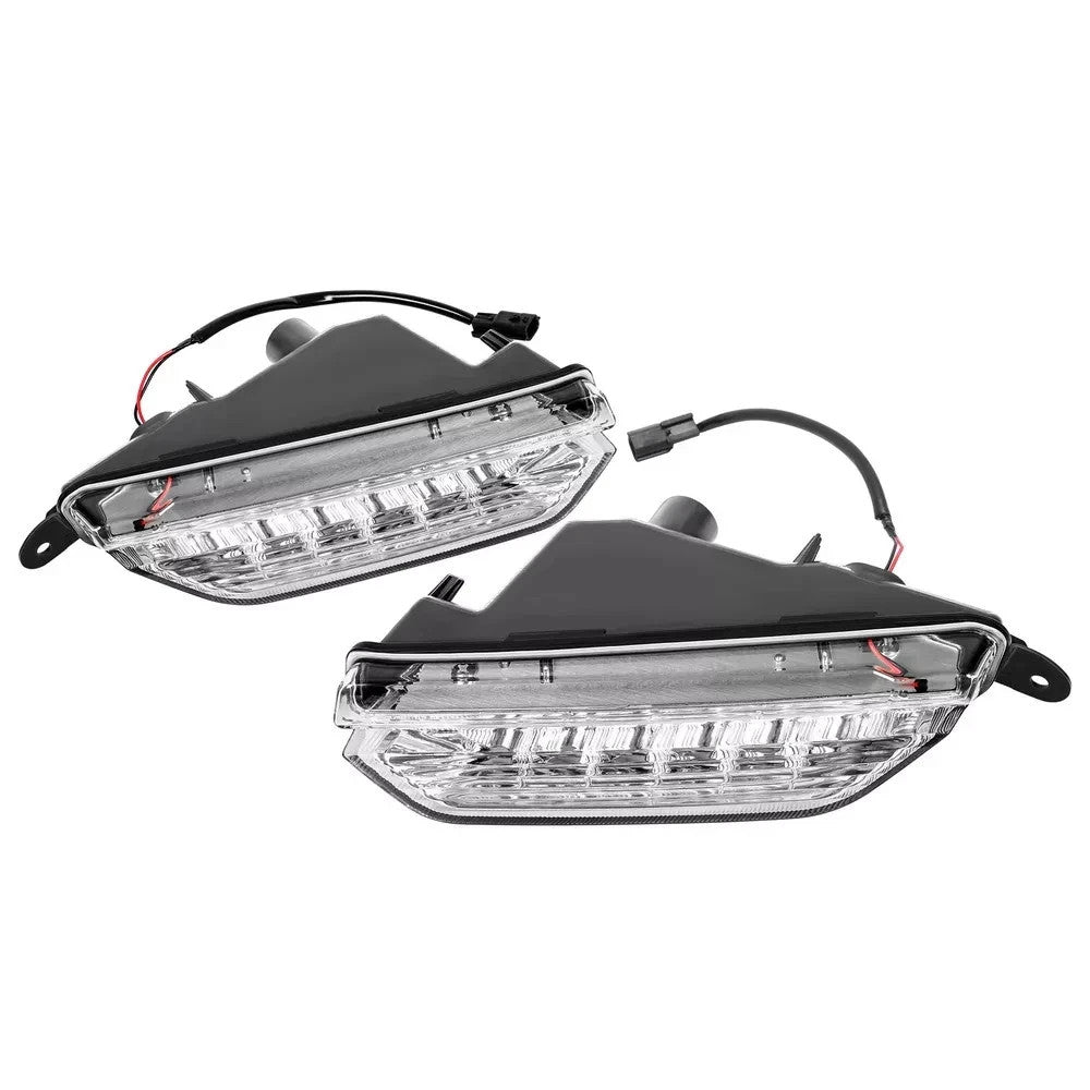 LED Fog Lights Lamps Driver & Passenger Side For Infiniti QX50 2016 2017 LH+RH