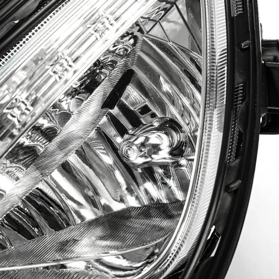 Fog Lamps Lights Cover & Connect RH LH Assembly for Hyundai Genesis Coupe 13-17