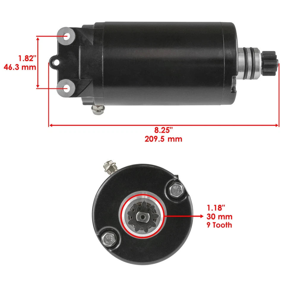 Starter & Drive Bendix for Seadoo 180 Challenger Se 2008 2009 2010 2011 2012