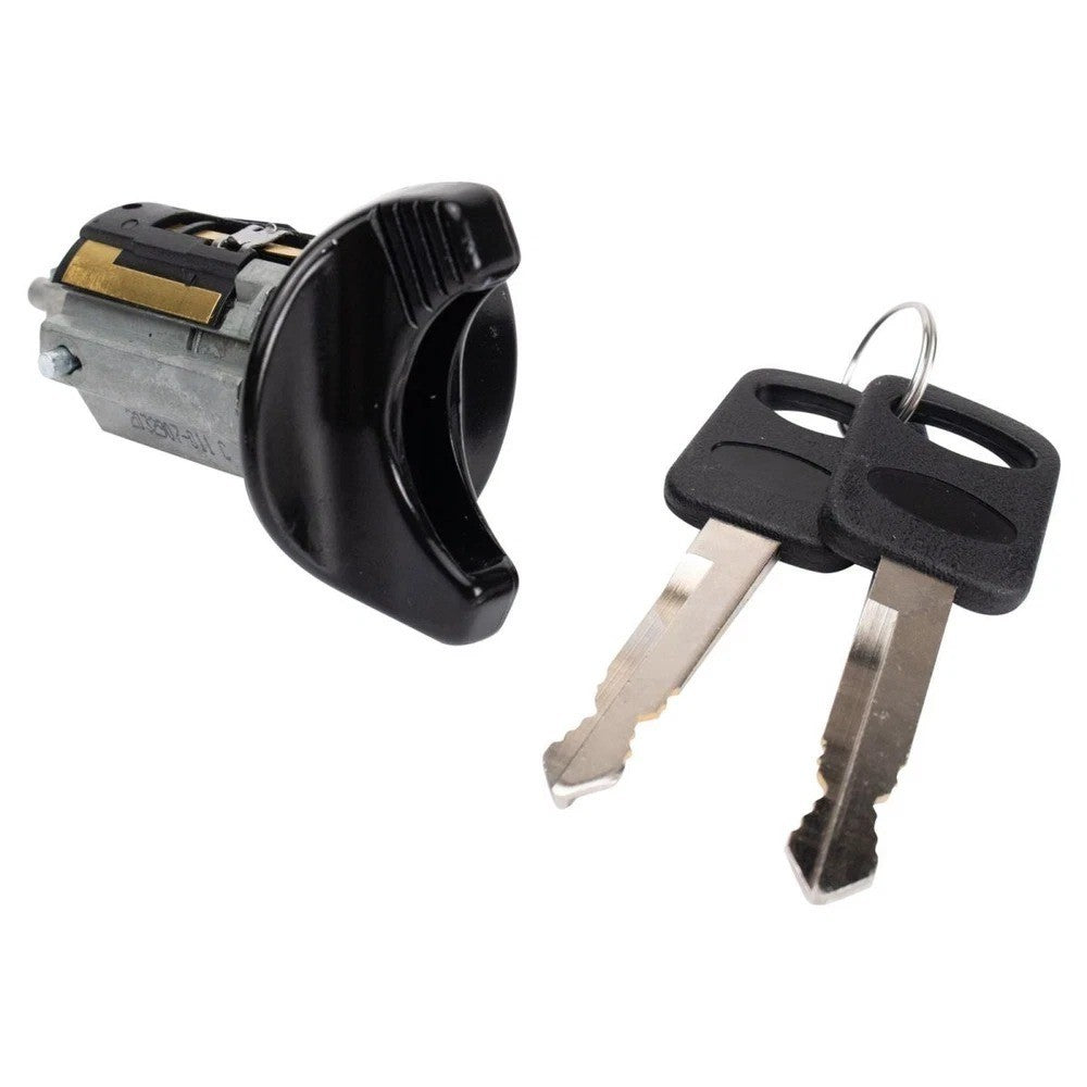 Ignition Lock Cylinder with Key for Ford Lincoln Mercury Models with Black Bezel