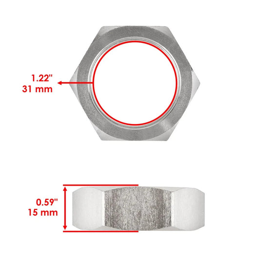 Rear Axle Nut Fits Honda TRX420TE TRX420TM  Rancher 420 2x4 ES 2007 2008 - 2013