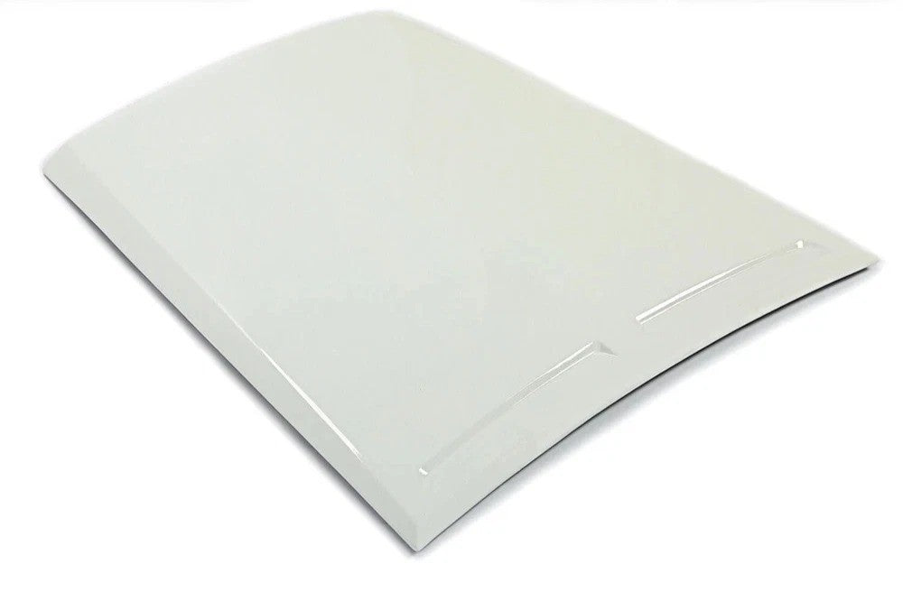 HECASA ABS Hood Scoop White Painted For 2015 2016 2017 Ford Mustang