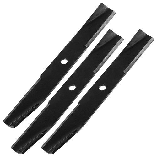 Caltric 16 inch x 11/16" Circle Hole 46" Deck High Lift Blade For John Deere