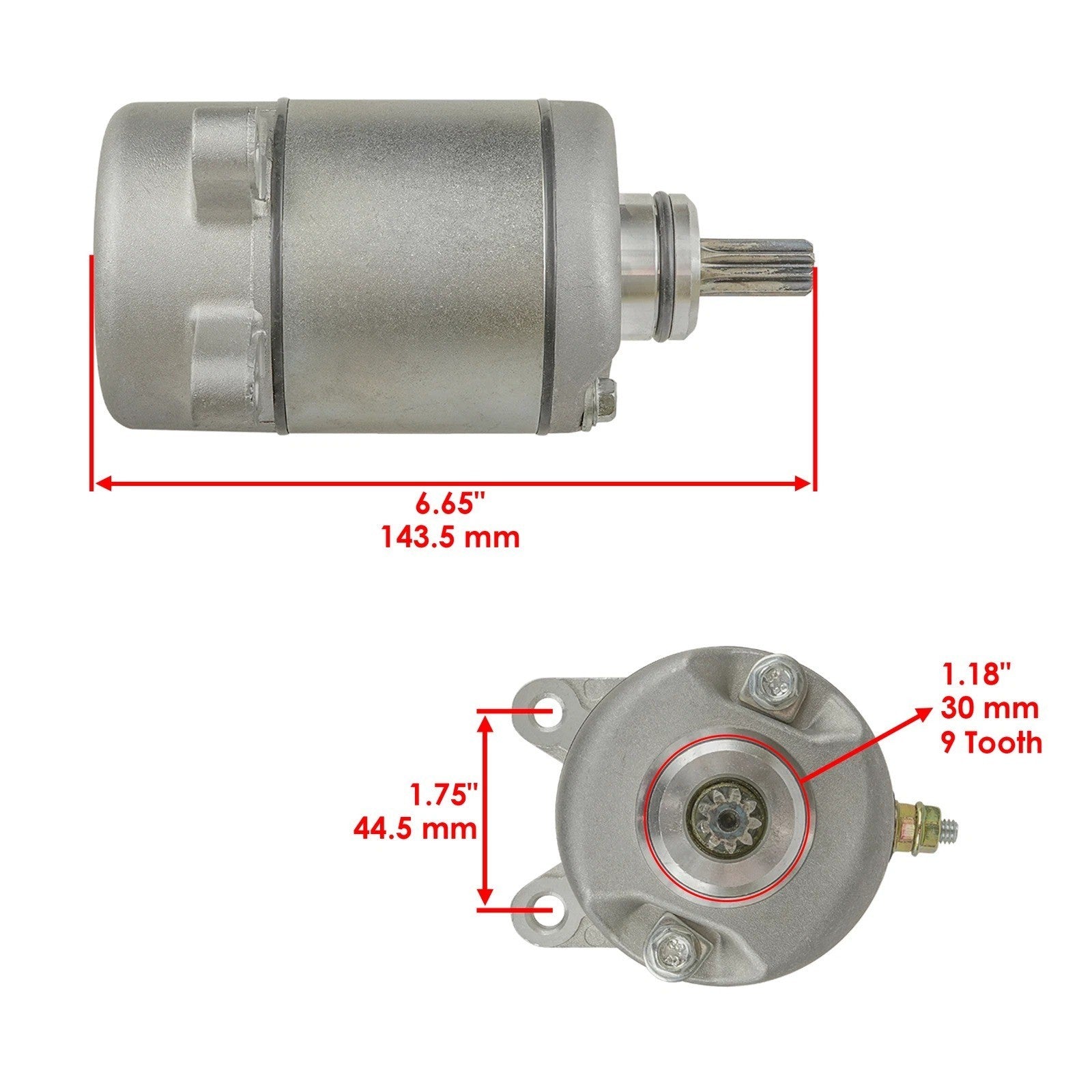 Starter for Honda TRX350FE Rancher 350 4x4 2000 2001 2002 2003 2004 2005 2006
