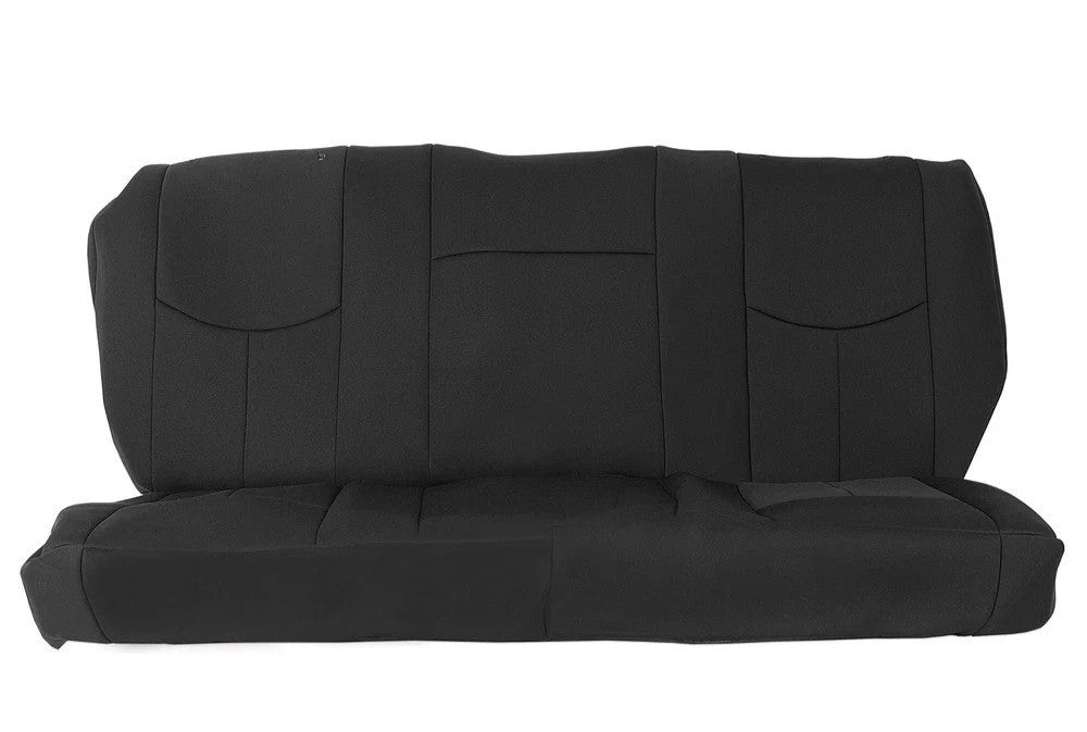Full Set Seat Covers Black Cloth For Chevy Silverado 1500 Extended Cab 1999-2006