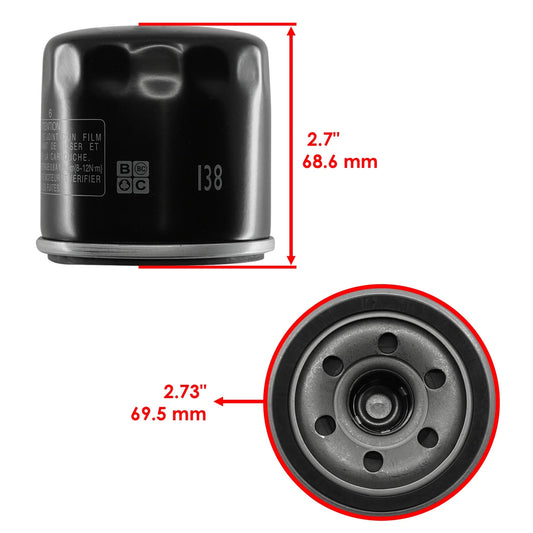 Oil Filter for Suzuki VZ800 Marauder VL800 Z Volusia Boulevard VS800 T C