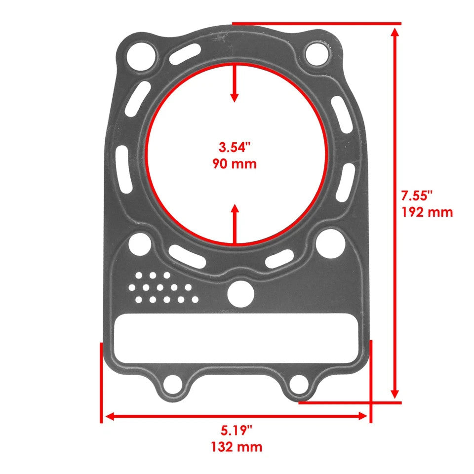 Cylinder Head Gasket for Kawasaki Vulcan 900 VN900 Classic / Custom 2006 - 2023