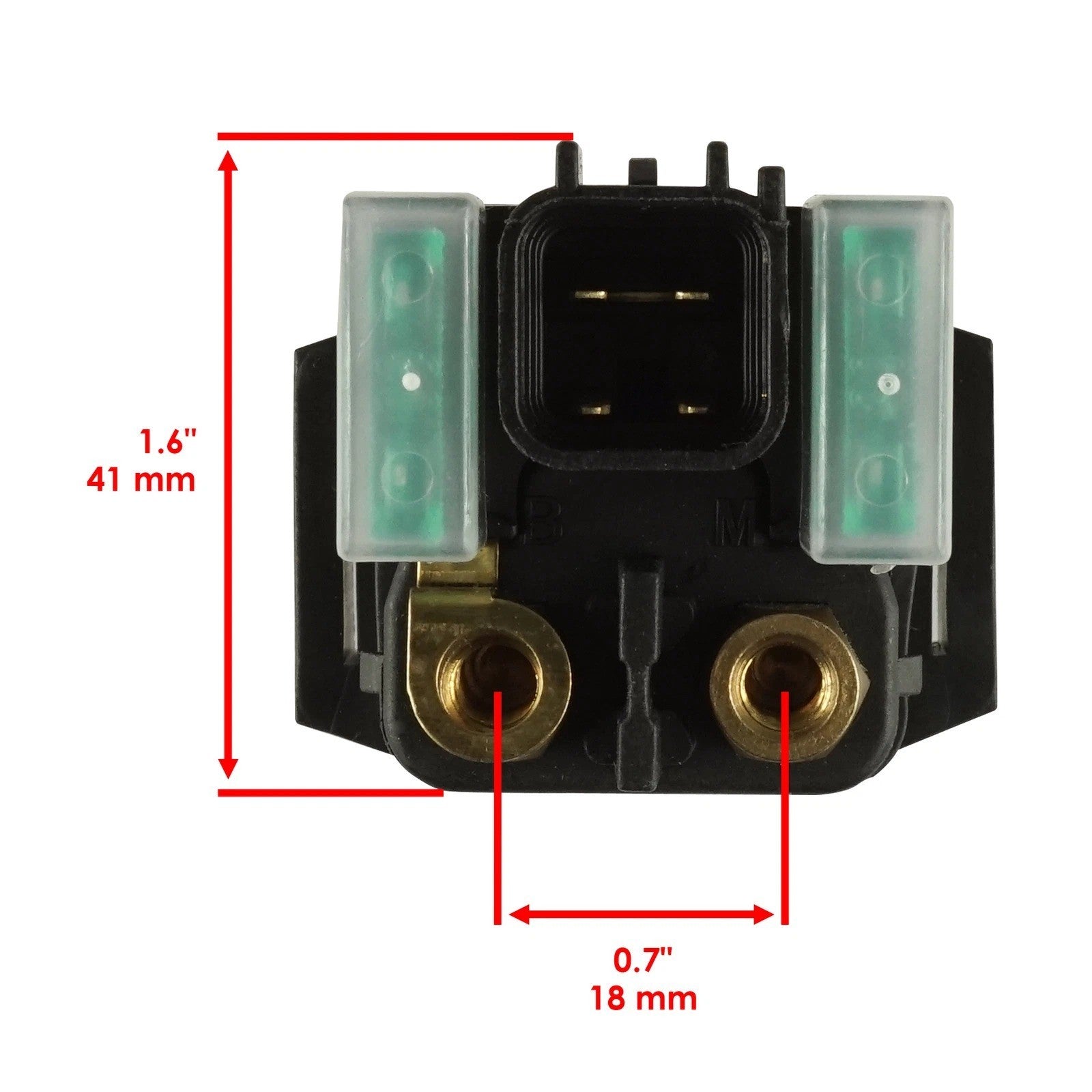 Starter Relay Solenoid for Yamaha Rhino 660 YXR66F YXR660F 4X4 2007 / 2768112-A