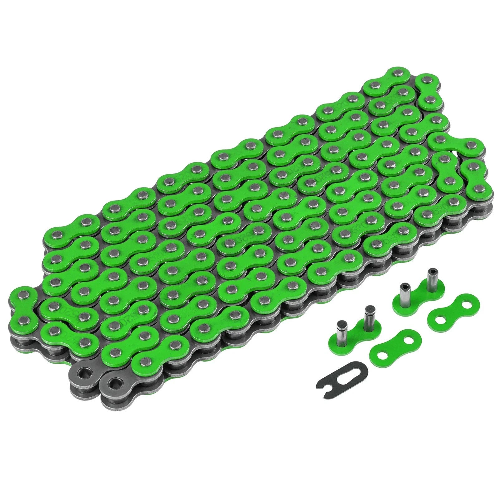 Green Drive Chain for Kawasaki KX250 1979-2007 / KX250F KX250R 2004-2018