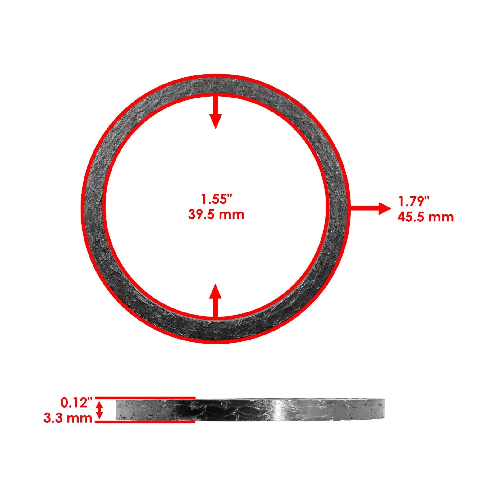 Exhaust Muffler Gasket Kit for Arctic Cat 1000 4X4 Mudpro Trv Gt Xt 2010-2016