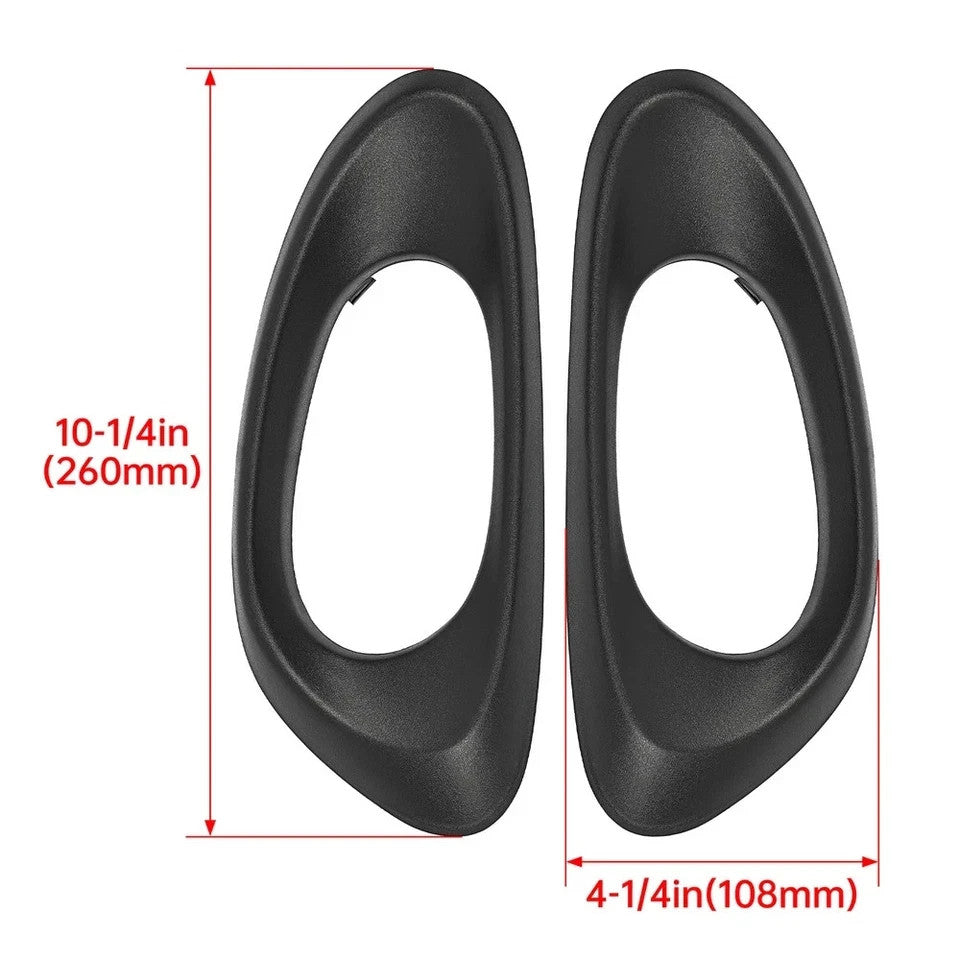 2pcs Door Trim Handle Bezel For 2002-09 Chevrolet Trailblazer Front Left & Right