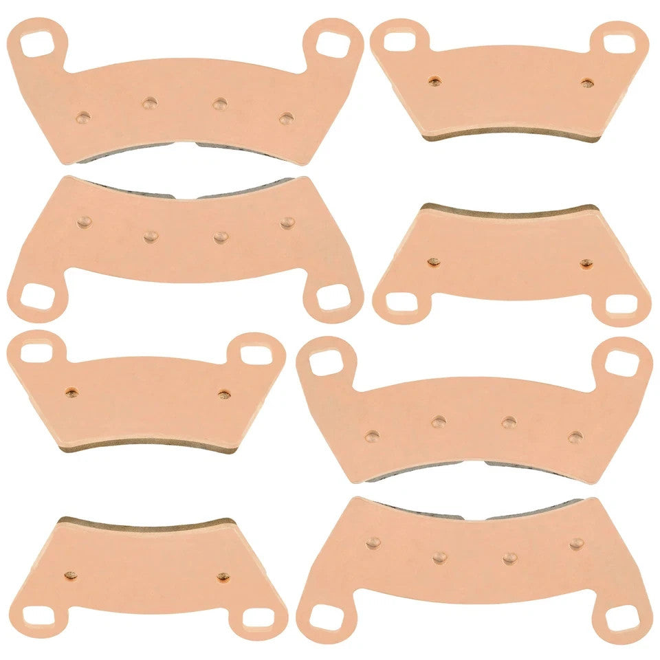 Front And Rear Brake Pads for Polaris RZR XP 900 EFI 2011-2013 / RZR 900 2014