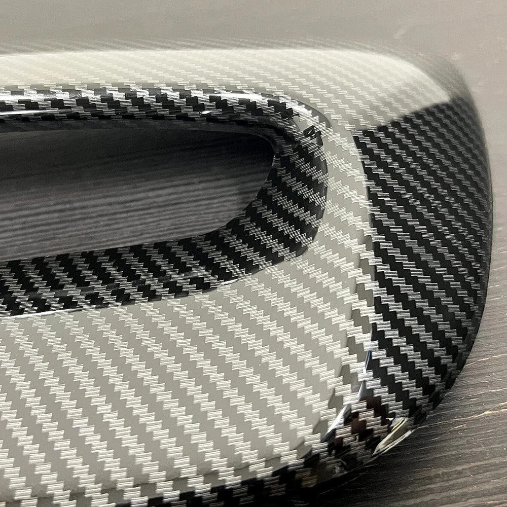 Front Air Intake Vent Hood Scoop For Mini Cooper S R56 2007-13 Carbon Fiber Look