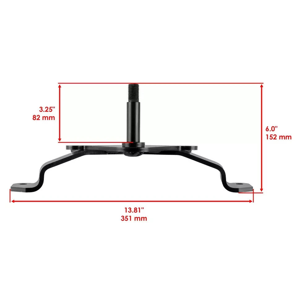 Caltric Steering Gear Shaft W/ Bushing For John Deere X300 X320 X340