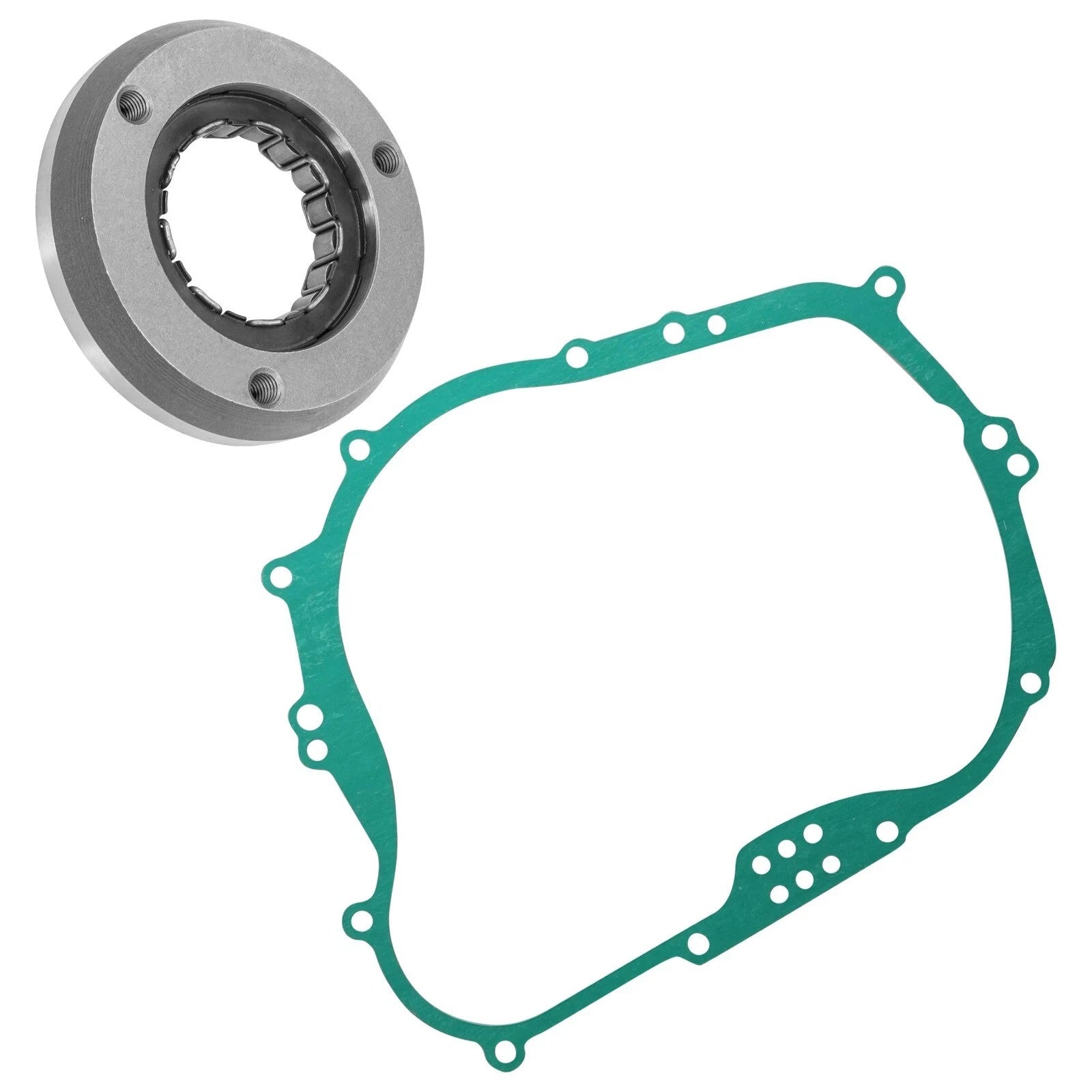 for Kawasaki Bayou 300 KLF300 2X4 89-04 Starter Clutch Bearing Sprag and Gasket