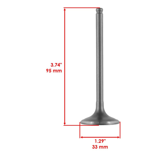Exhaust Valve Kit For Honda Rancher 420 TRX420 2x4 4x4 2009-2023 / 14721-HR6-MF0