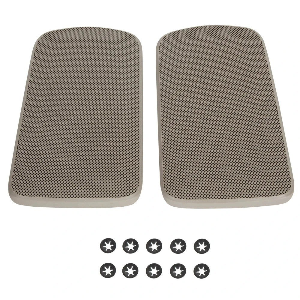 2PCS Tan Rear Speaker Grille Covers For Toyota Camry 2002 2003 2004 2005 2006