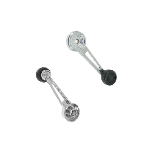 Chrome Inside Interior Window Crank Handle Pair Set NEW for Ford Pickup Truck