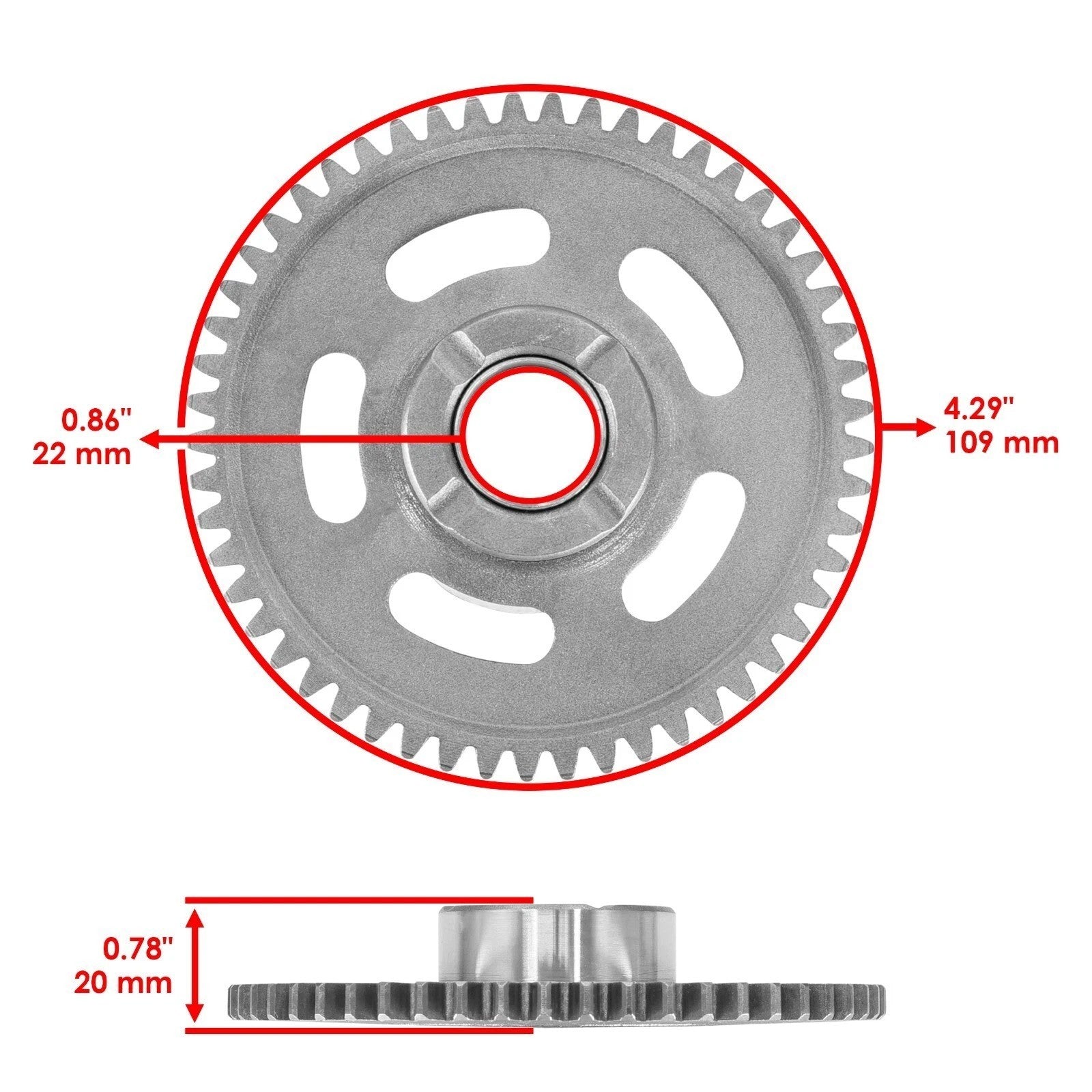 Starter Clutch Sprag Idler Gear W/Gasket For Kawasaki KFX450R KSF450B 2008-14