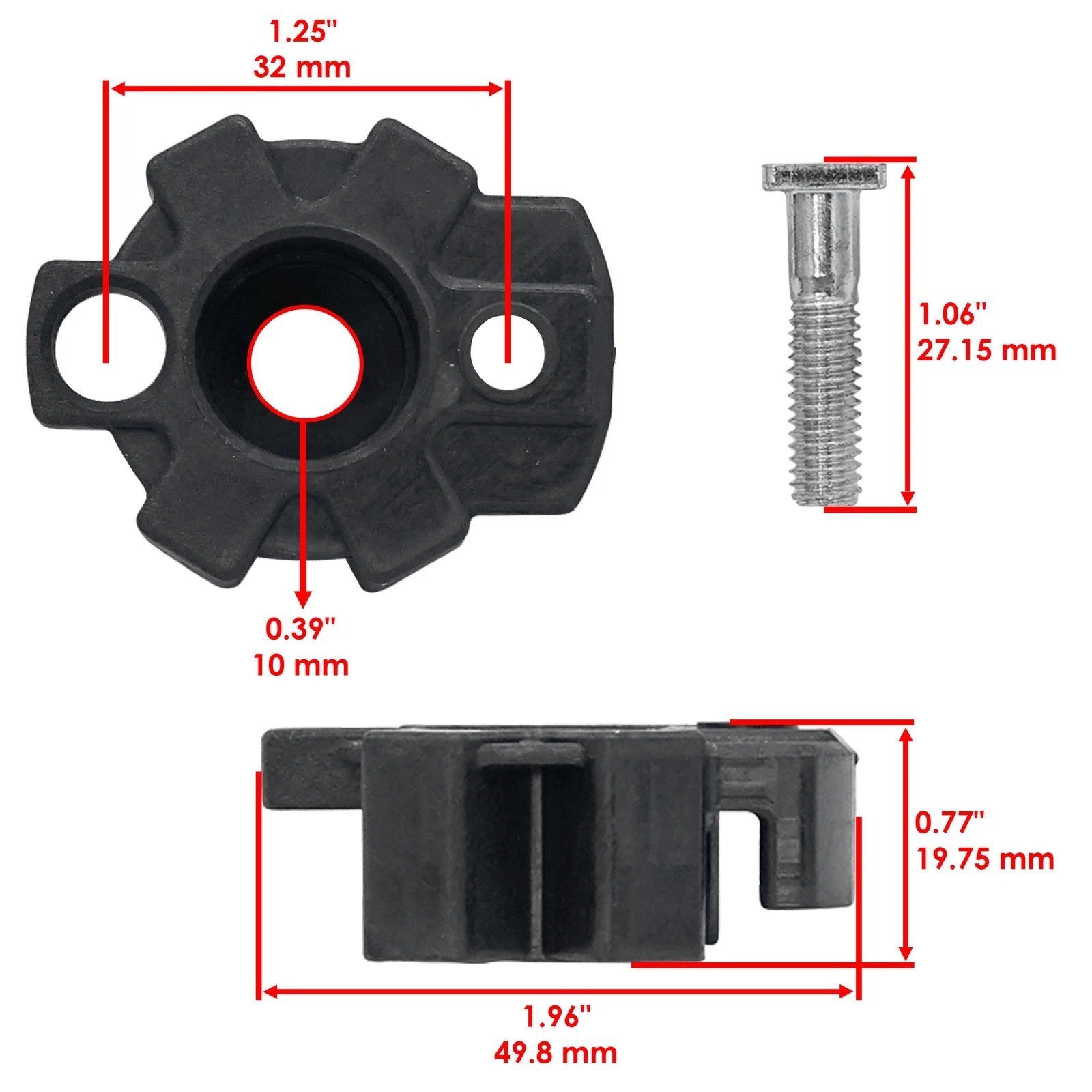 Starter Brush Plate For Suzuki GSX-R600 GSX-R750 2011-2024 / RMX450Z 2017-2019