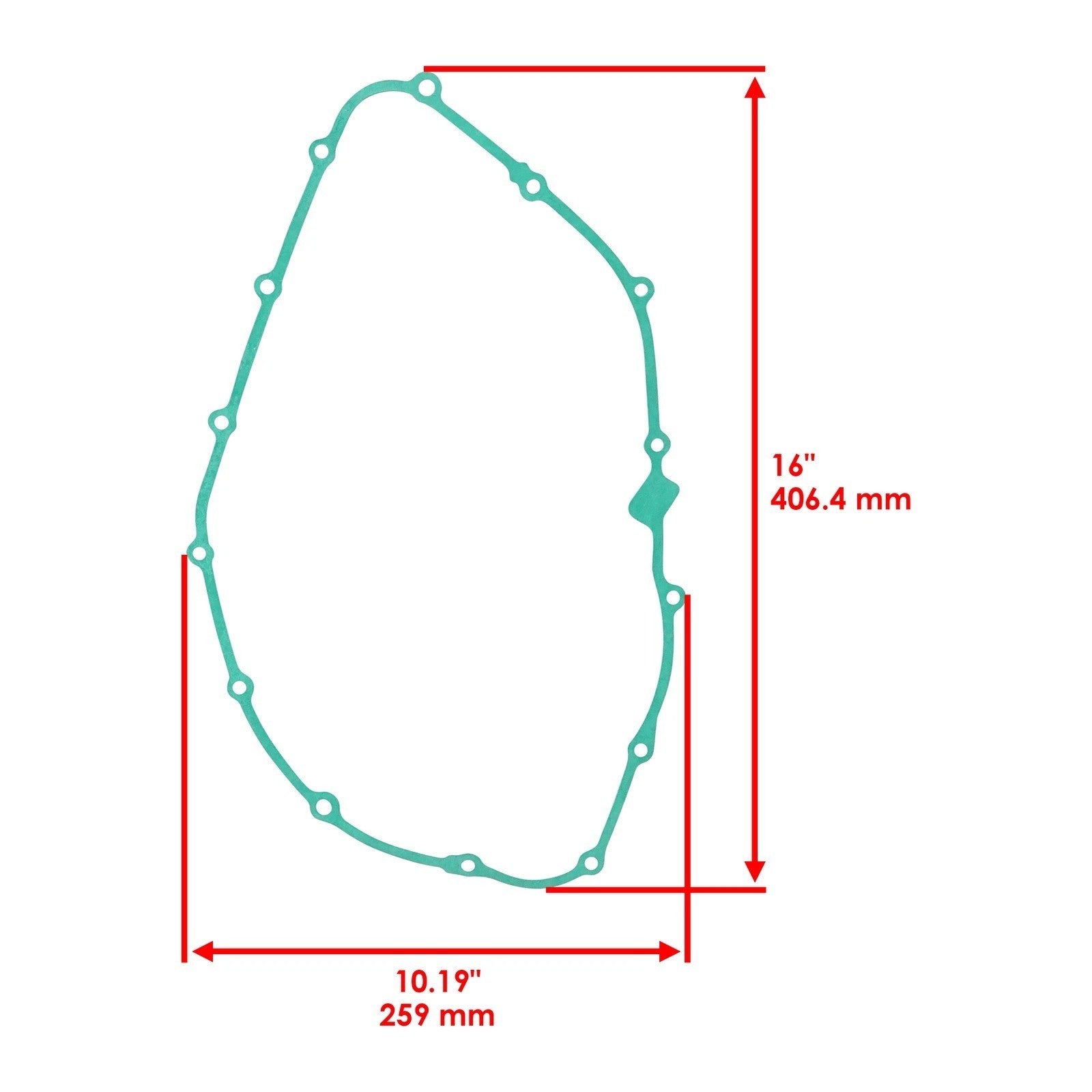 Clutch Cover Gasket For Honda VF750F V45 Interceptor 750 1983-1984