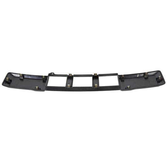 For 2015-2017 Ford F150 Black Front Bumper Cover Lower Grille Trim Panel Plastic
