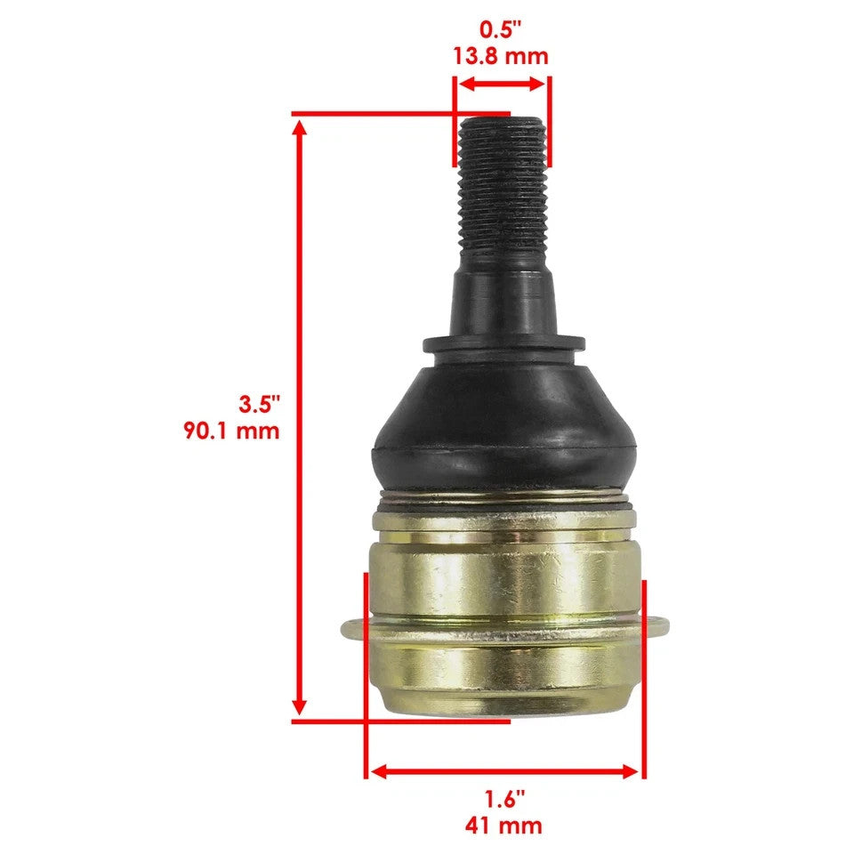 for John Deere XUV835E XUV835M XUV835R Front Knuckle Lower Upper Ball Joint 4Pcs