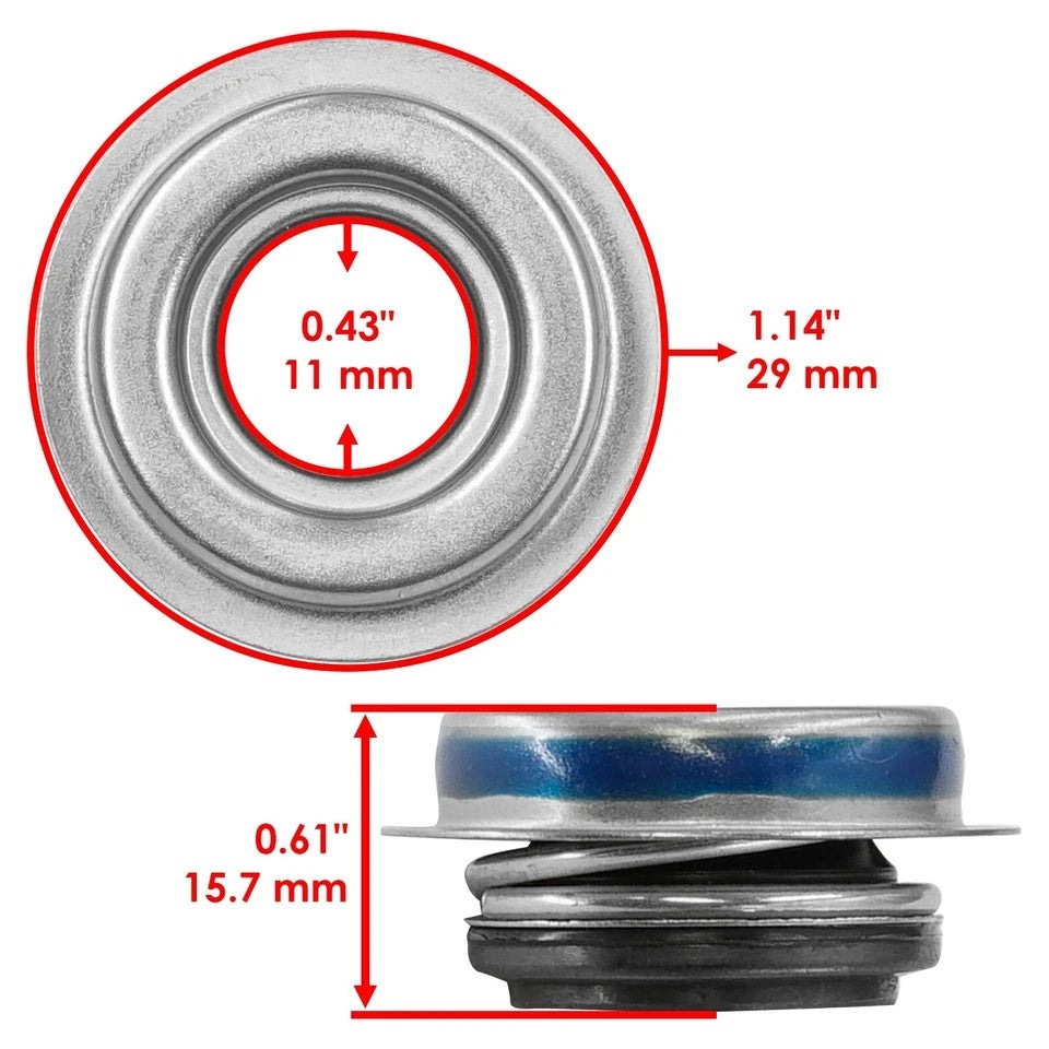 Water Pump Mechanical Seal for Yamaha 2C0-12438-00-00