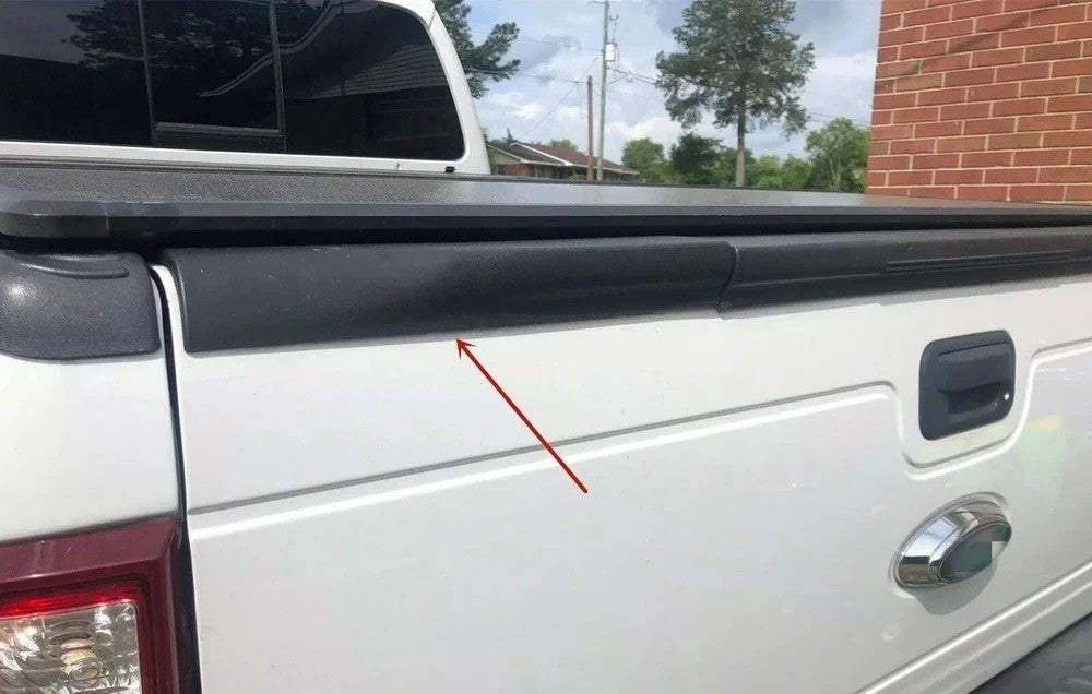Fit 08-16 Ford F250 F350 LH&RH Flexible Flex Step Tailgate End Cap Molding Trim