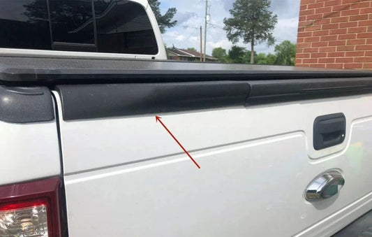 Fit 08-16 Ford F250 F350 LH&RH Flexible Flex Step Tailgate End Cap Molding Trim