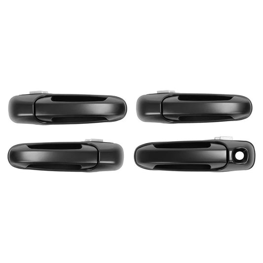 4PCs Exterior Door Handle For DODGE RAM 1500 2002-2008/Dakota 2005-2011
