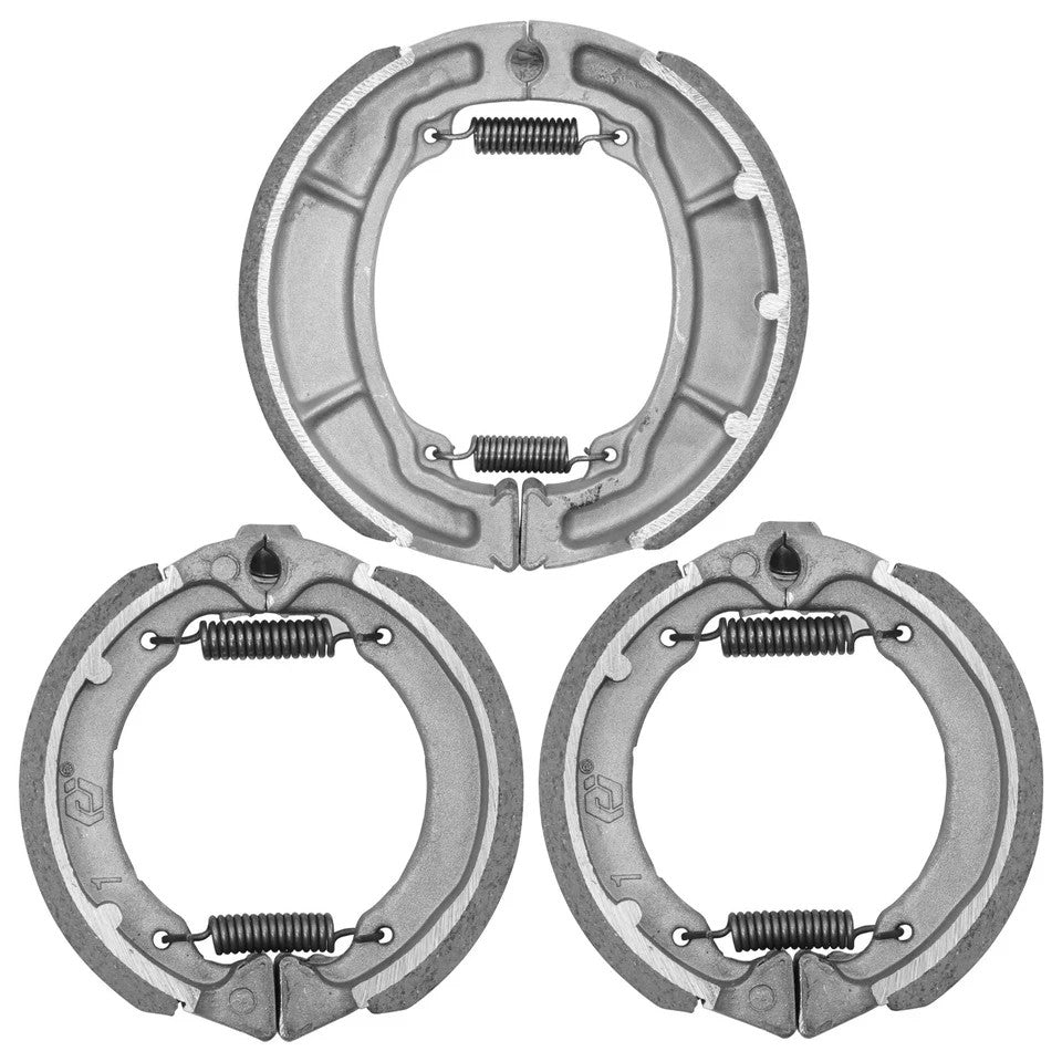 for Suzuki LT80 Quadrunner Quadsport 80 1987-2006 Front and Rear Brake Shoes