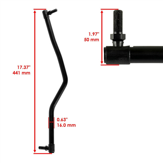 Left Steering Drag Link Fits Husqvarna Poulan Craftsman 597047801 532194740