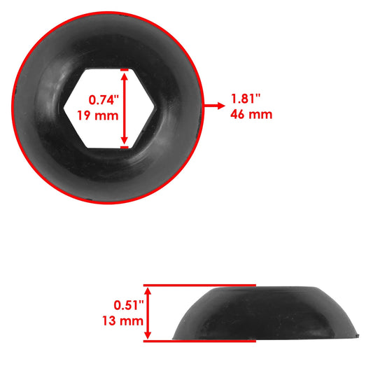 Front Strut Shock Pivot Ball & Bumper for Polaris Sportsman ACE 2014-2015 / MV7