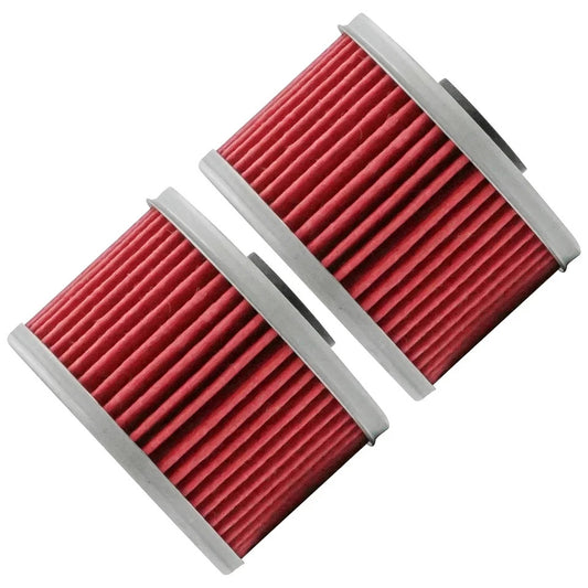 2 Pack Oil Filter for Honda TRX350FE TRX350FM Rancher 2000 2001 02 03 04 05 2006