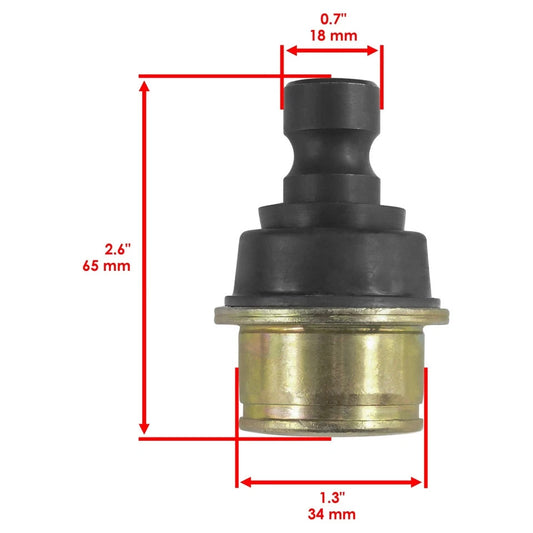for Can-Am Commander 1000 4X4 2011-2012 Front Upper and Lower Ball Joints