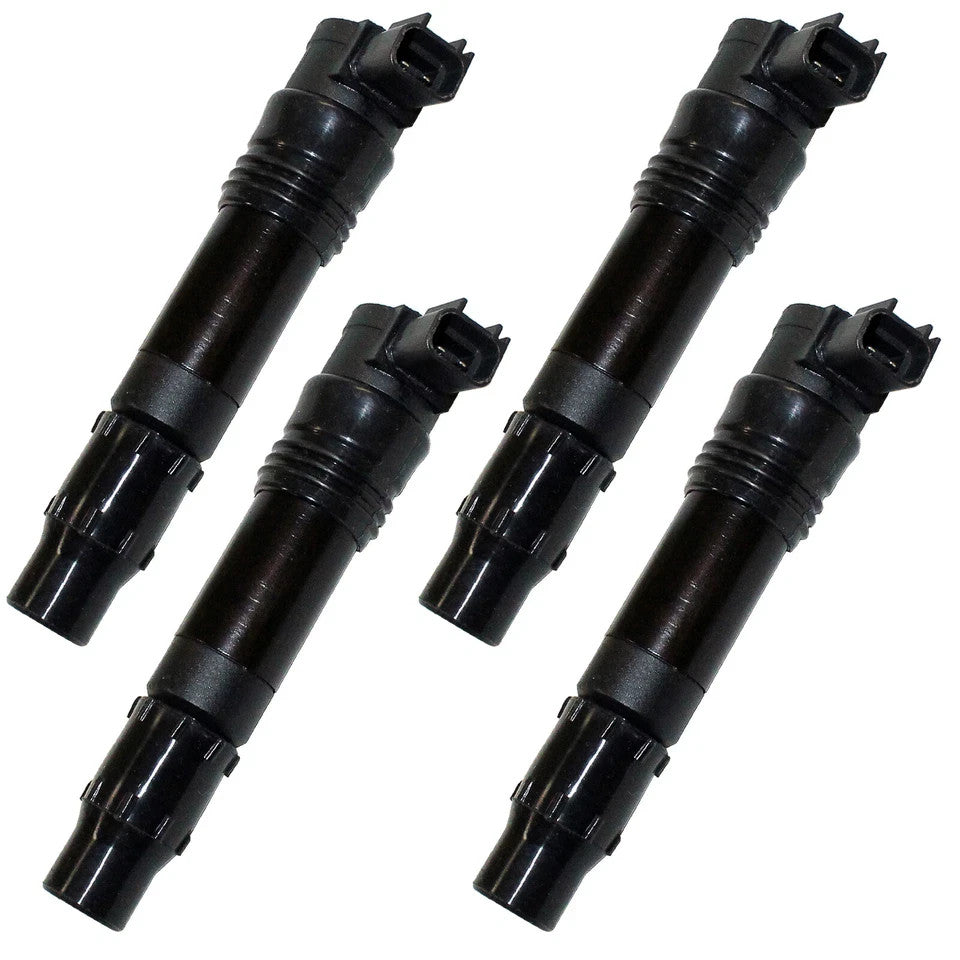 Set of 4 Ignition Coils for Kawasaki ZX1400 Ninja ZX-14 ZX14 2006-2011 21171-000