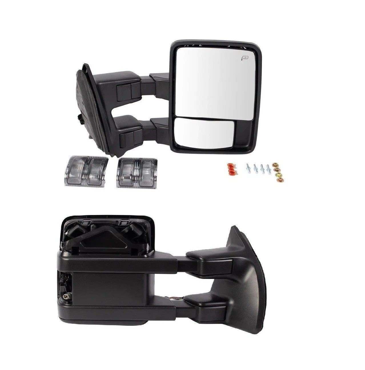 Mirror Power Folding Telescoping Heated Turn Signal Clearance Tow Right for Ford