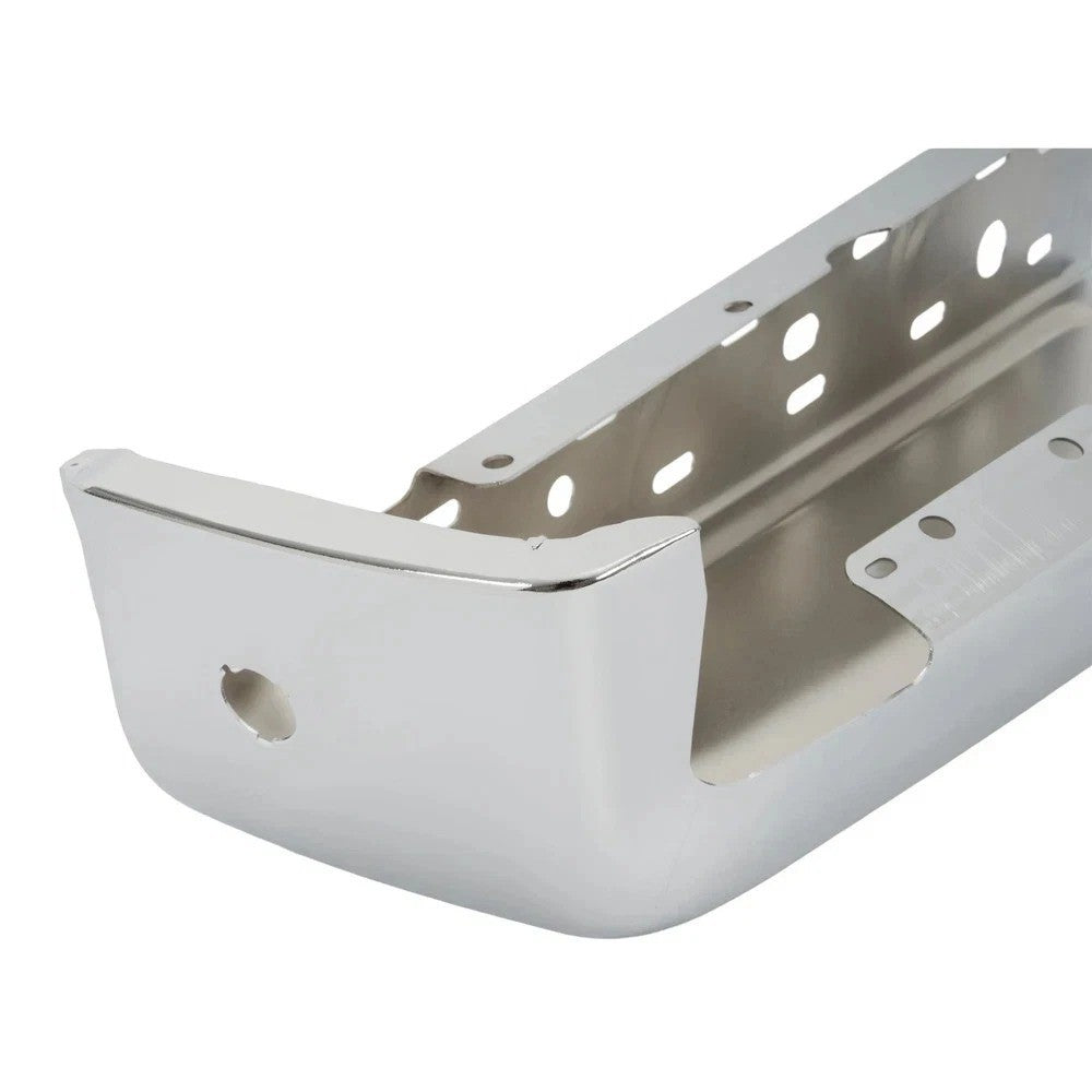 Left & Right Chrome Rear Bumper End Caps For 2021-2023 Ford F-150 Lightning