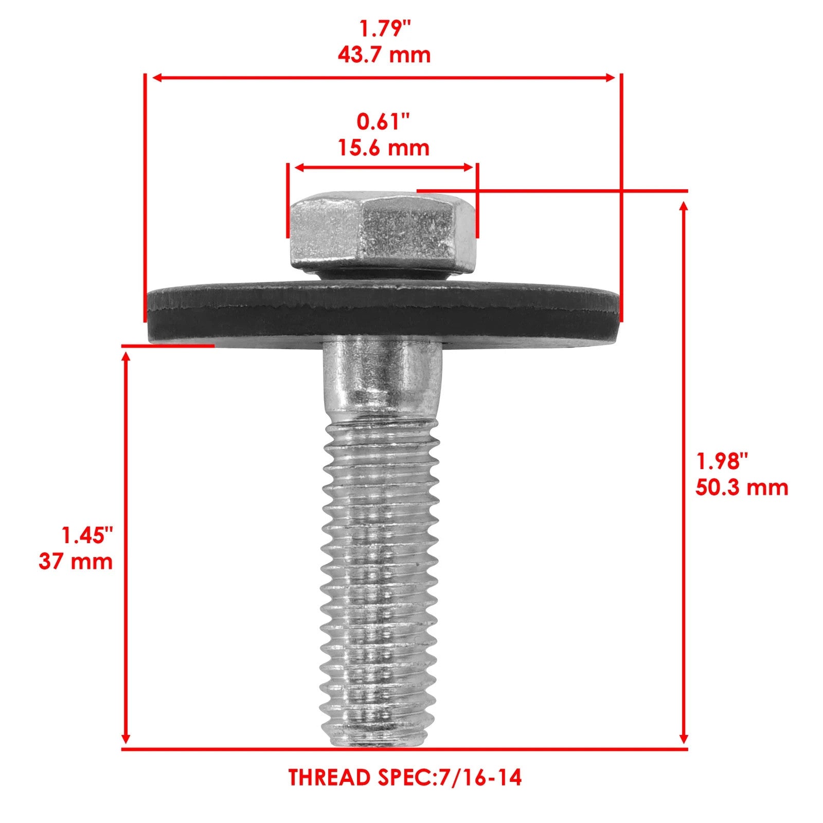 38" Deck Blade & Bolt For John Deere 108 111 112 116 130 160 165 170 175 185