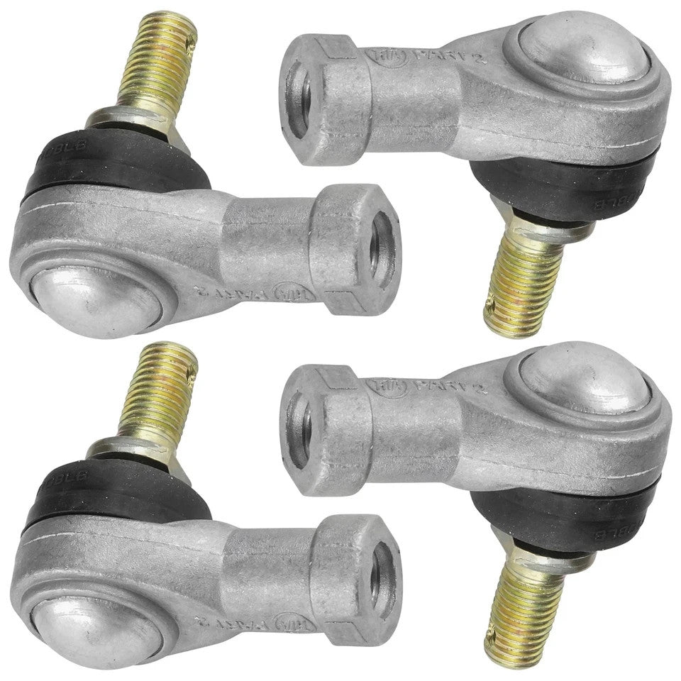 2 Sets Of Tie Rod End Kit for Honda TRX200 Fourtrax 200 1984