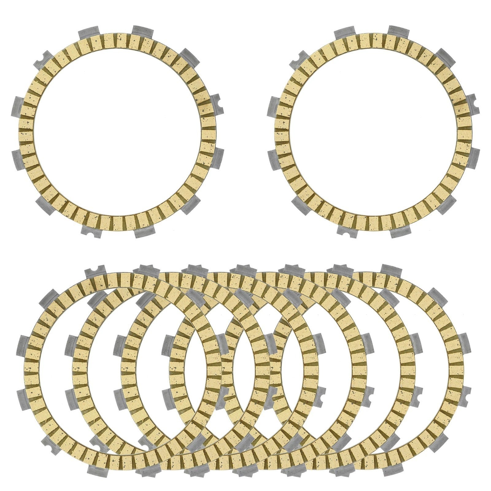 Clutch Friction Plates for Kawasaki Ninja ZX-6R ZX636 2005 2006 2013-2017