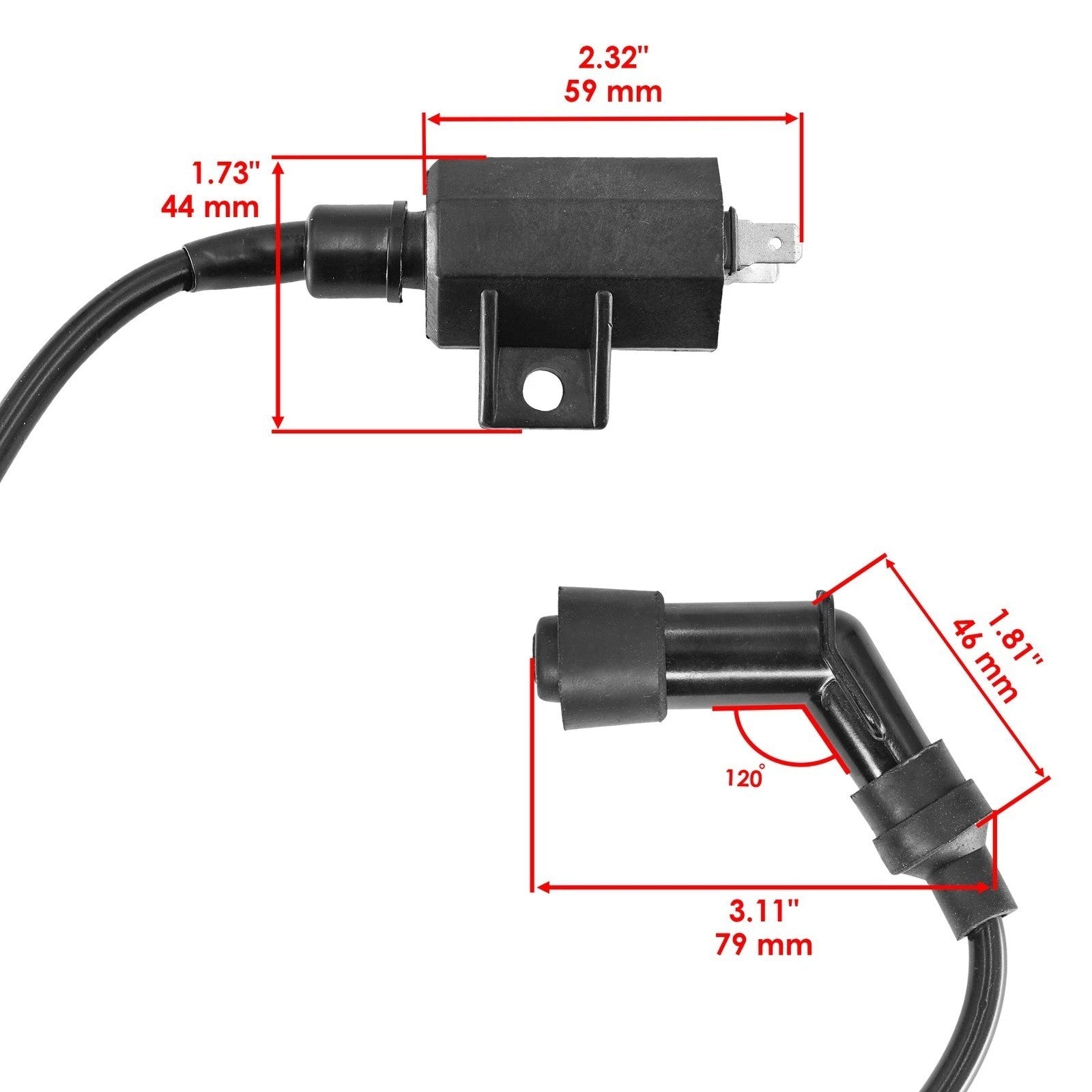 Ignition Coil for Suzuki LT230S Quadsport LT-230S 1985-1988