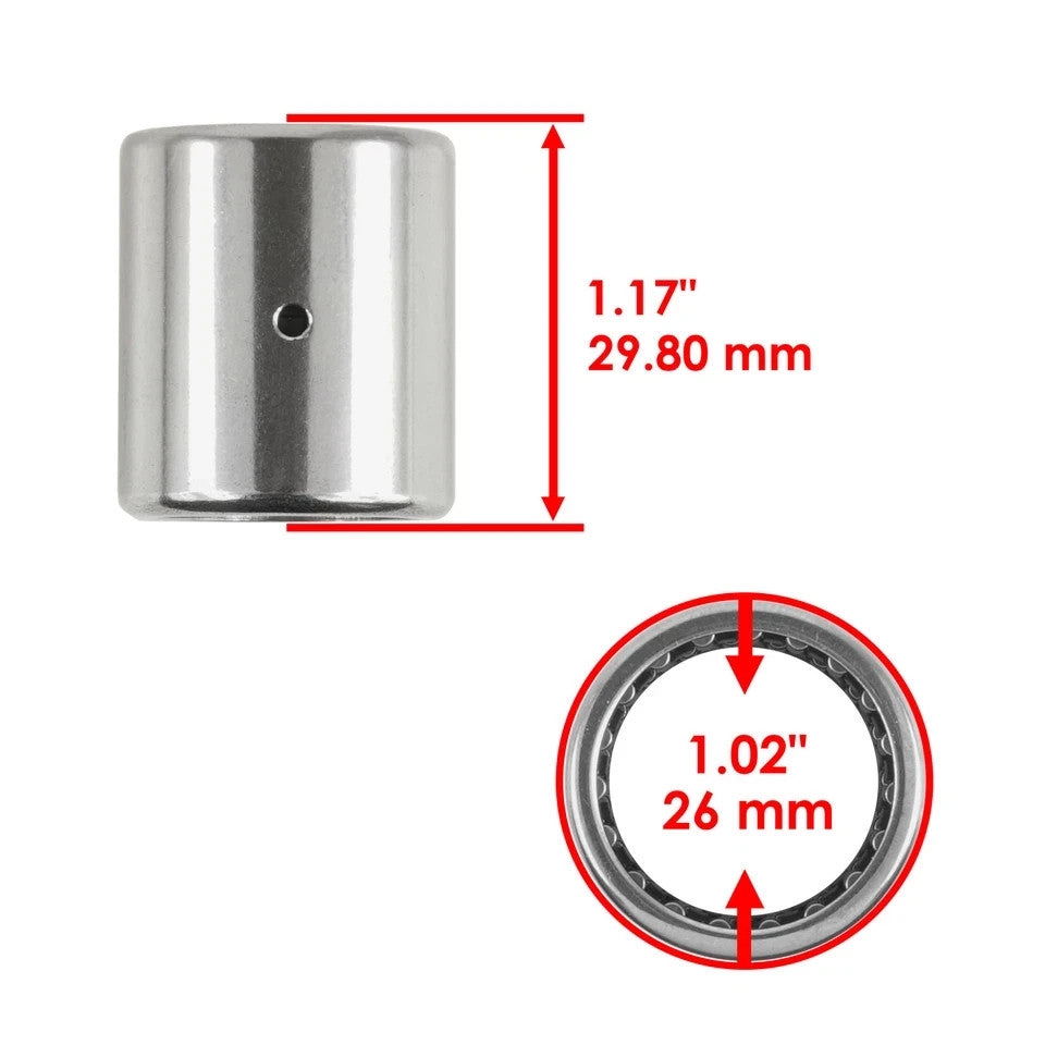 2 Swingarm Needle Bearing Pivot Bushing for Honda TRX450R Kick Start 2006 - 2009