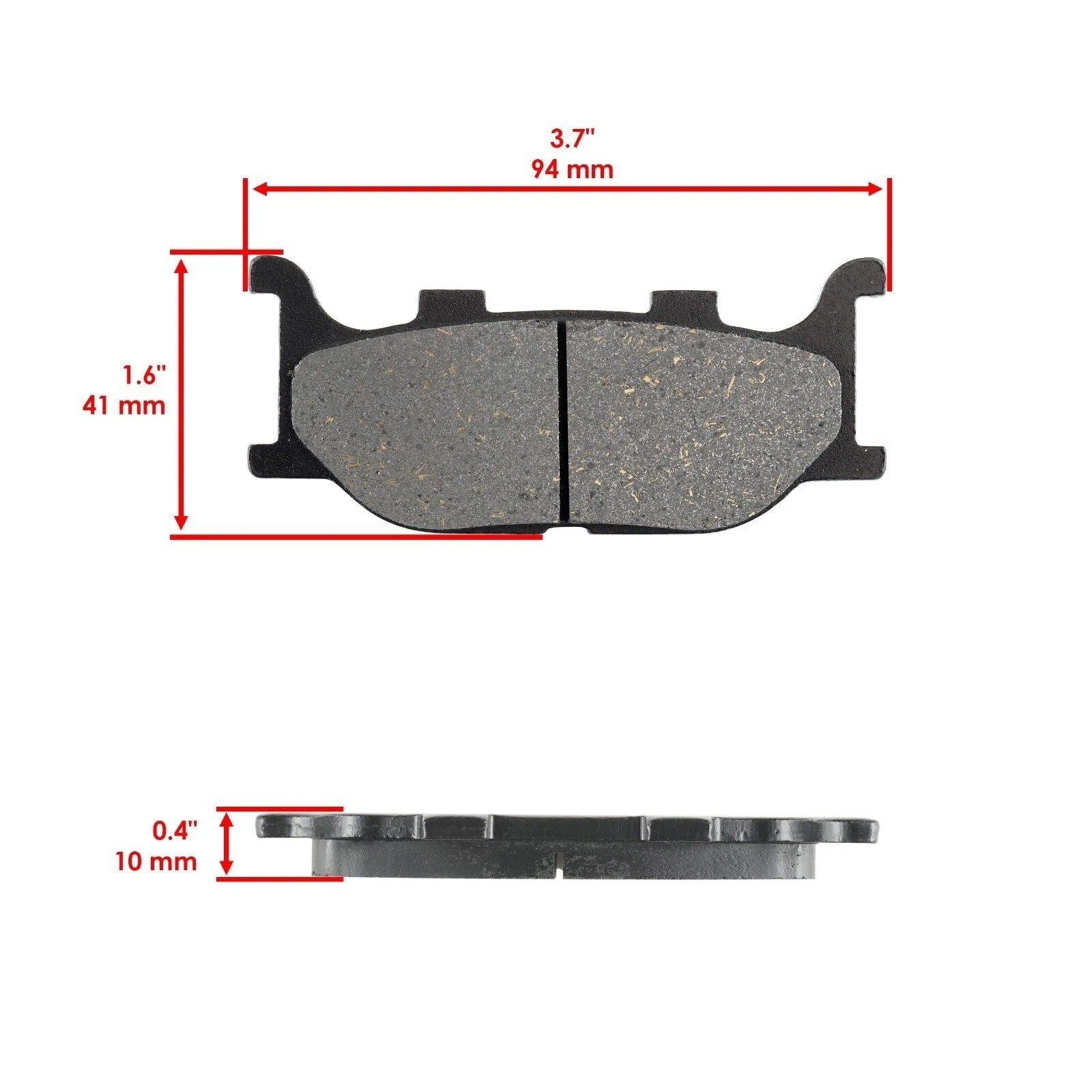 Front Rear Brake Pads for Yamaha FZ6 FZ-6 FZS6 2005 2006 / FZ6 FZ600S 2004